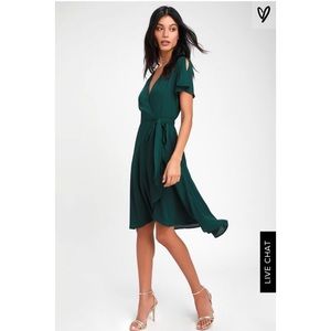 rise to the occasion white midi wrap dress